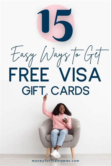 13 Easy Ways To Get Free Visa Gift Cards (2024) .